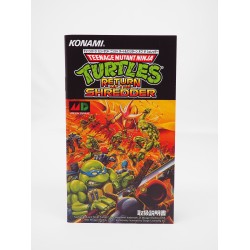 TEENAGE MUTANT NINJA TURTLES RETURN OF THE SHREDDER