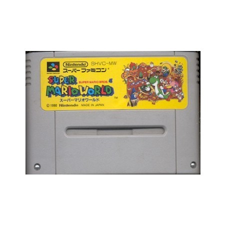 SUPER MARIO WORLD sfc (Cart. Seule)