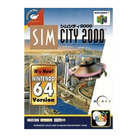 sim-city-2000-nintendo 64 japan