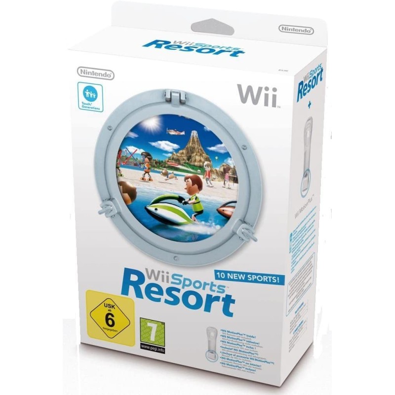 Wii Sport RESORT+ wii motion plus