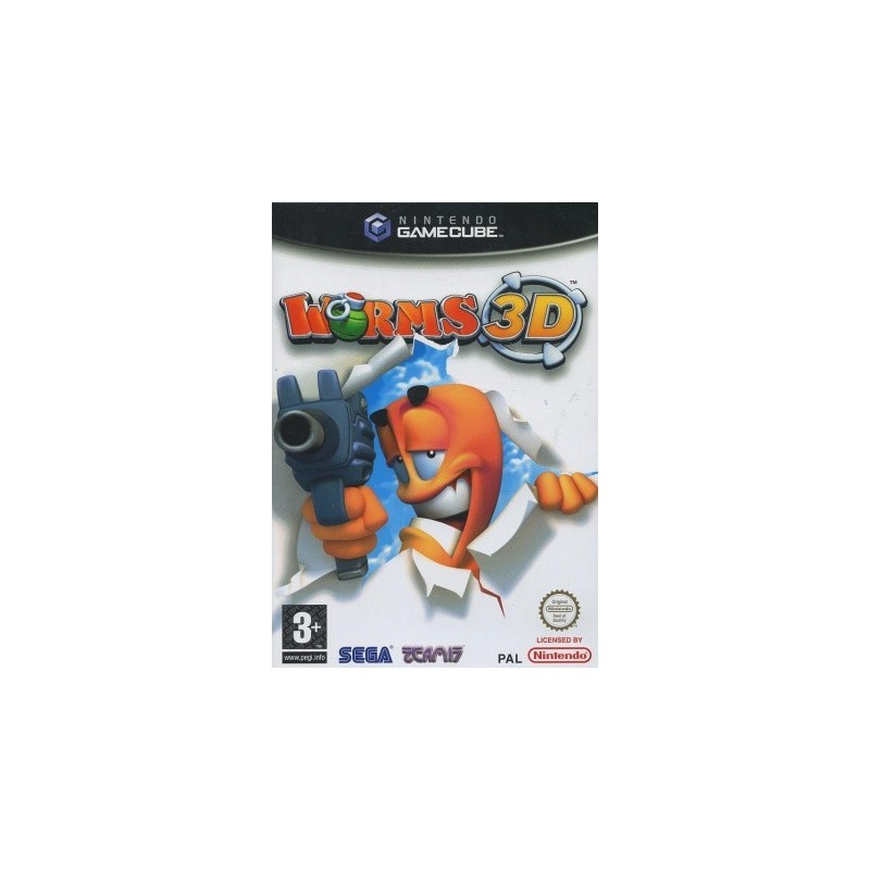 worms-3d game cube