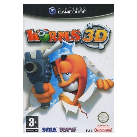 worms-3d game cube
