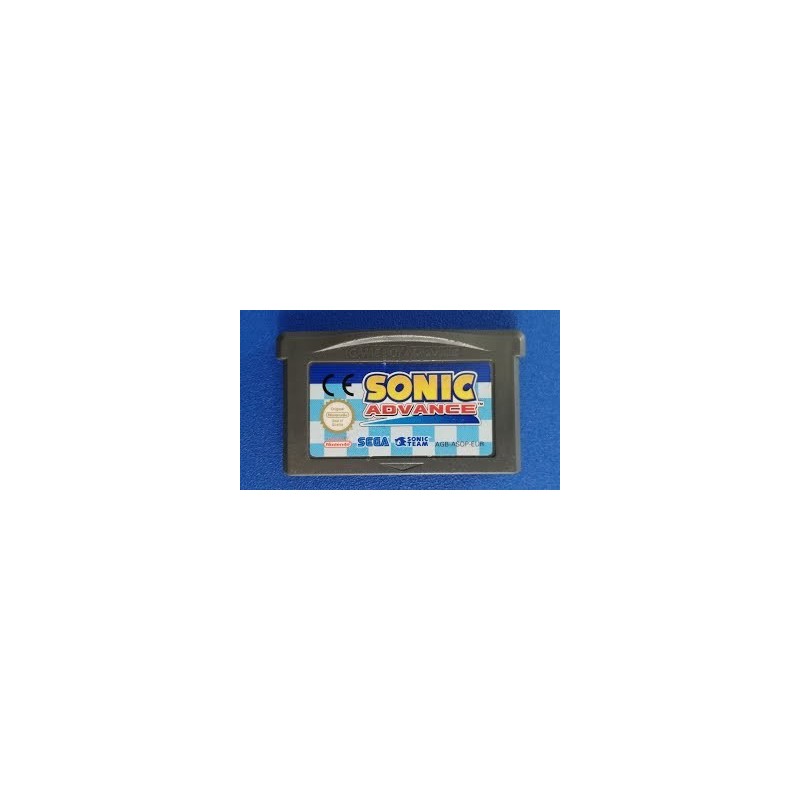sonic-advance-catouche-seule game boy advance