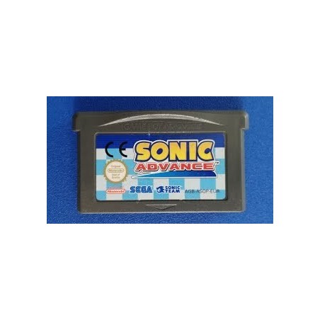 sonic-advance-catouche-seule game boy advance