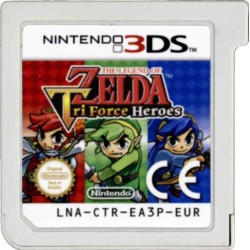 ZELDA TRIFORCE HEROES (cart. seule)