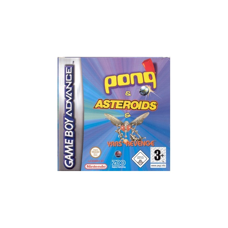 PONG & ASTEROIDS & YARS' REVENGE