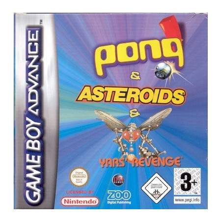 PONG & ASTEROIDS & YARS' REVENGE