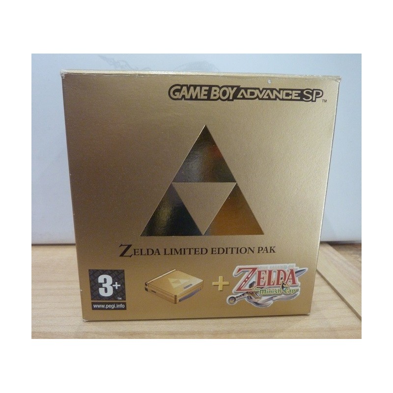 GBA SP GOLD ZELDA EDITION