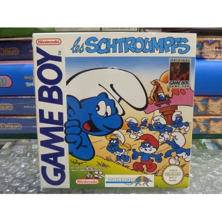 les-schtroumpfs-pal-fah-excellent-etat-avec-poster
