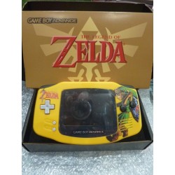 GAME BOY ADVANCE Rétro Eclairée CUSTOM ZELDA