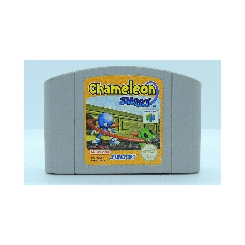chameleon-twist-jap-tres-bon-etat