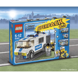 LEGO CITY SUPER PACK 66363 NEUF 