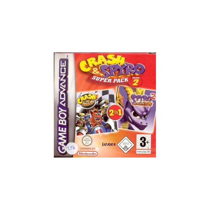 CRASH & SPIRO gba