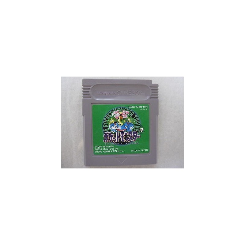 POCKET MONSTER VERT (cart. seule)