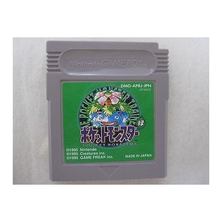 POCKET MONSTER VERT (cart. seule)