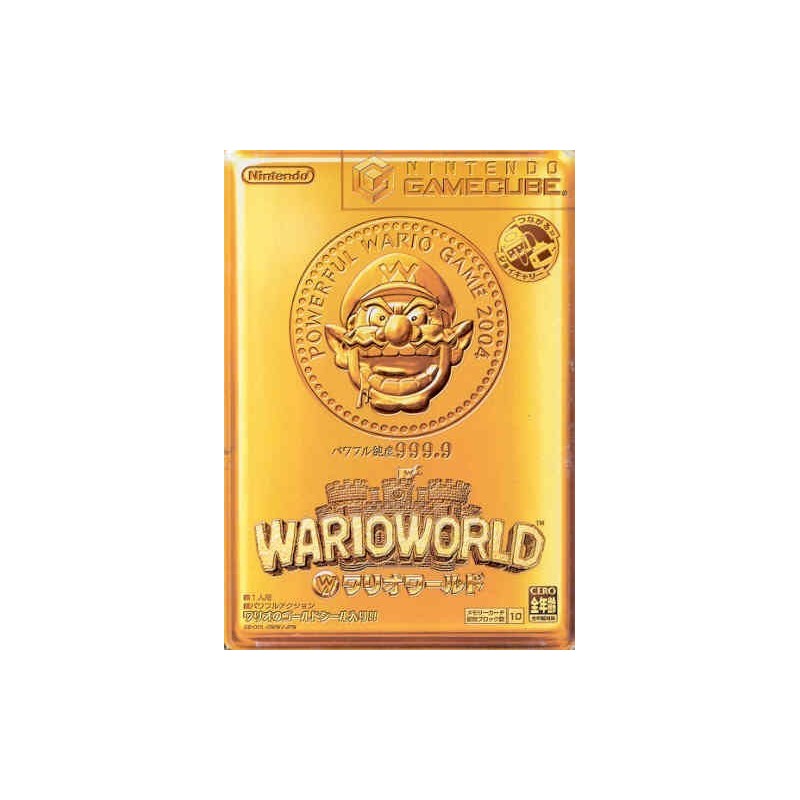 wario-world-japan-game cube neuf