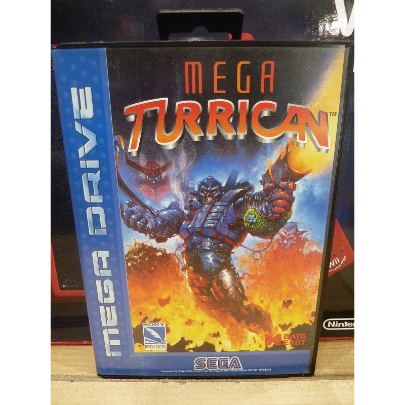 mega-turrican megadrive pal