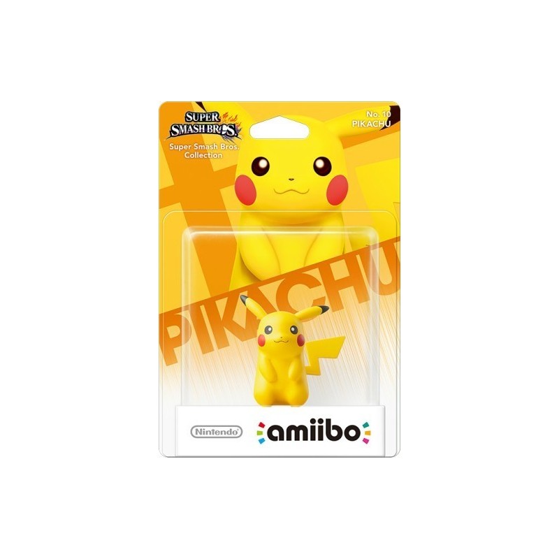 AMIIBO Pikachu n°10 neuf Super smash Bros collection