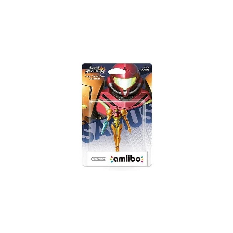 AMIIBO SAMUS ARAN N°7 METROID Neuf