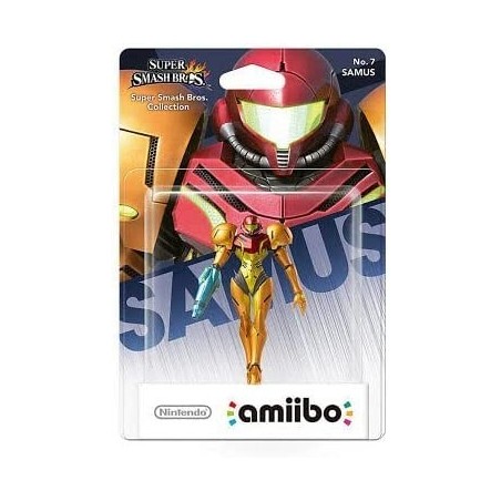 AMIIBO SAMUS ARAN N°7 METROID Neuf
