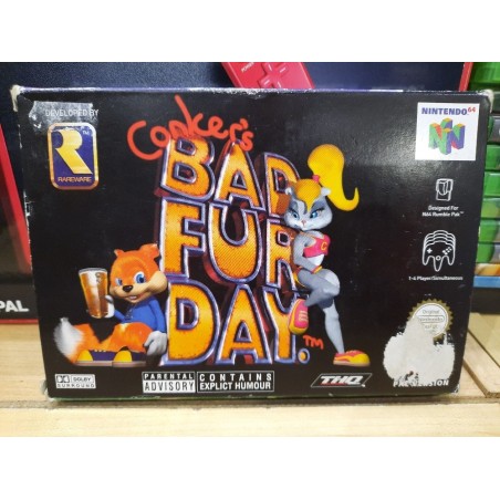 conker-s-bad-fur-day-pal nintendo 64