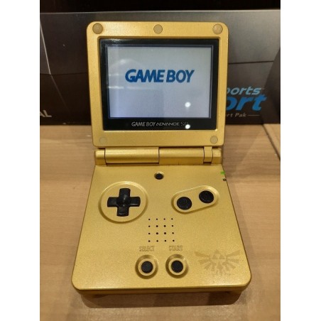 GBA SP GOLD ZELDA EDITION