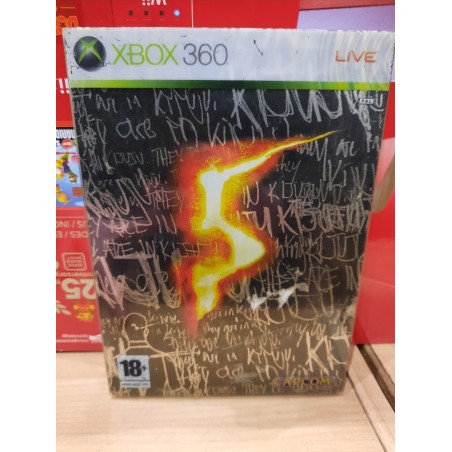 resident-evil-5-steelbook-edition xbox 360