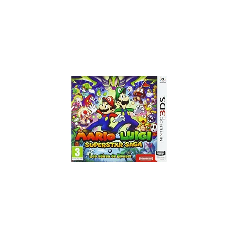 MARIO & LUIGI Superstar Sage et Les Sbires de Bowser neuf