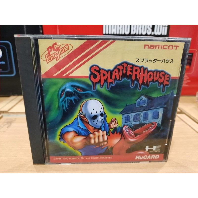splatterhouse pc engine