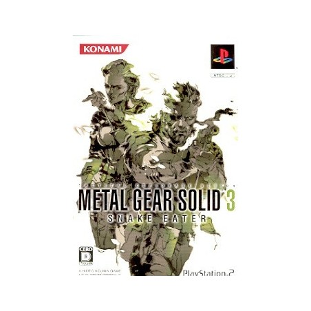 METAL GEAR 3 Snake Eater Coffret