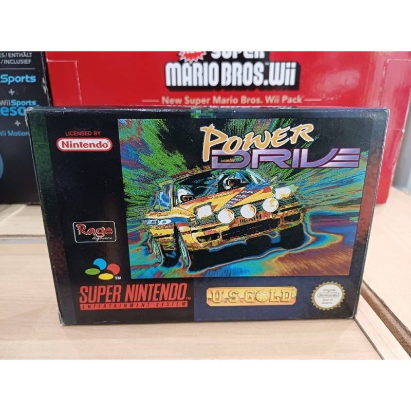 power-drive-complet super nintendo