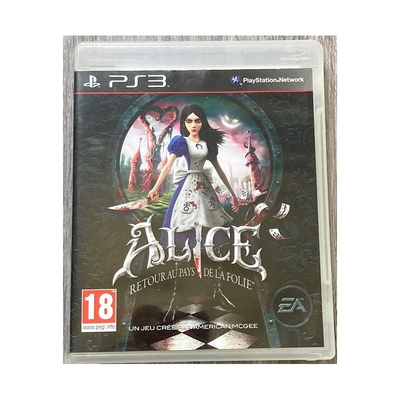 ALICE Retour au Pays de la Folie version UK