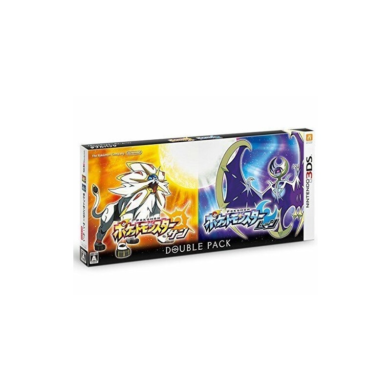 POKEMON LUNE et SOLEIL DOUBLE PACK japan (neuf sous blister)