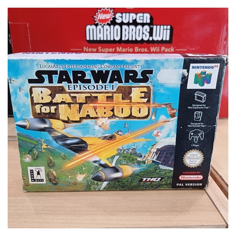 STAR WARS BATTLE FOR NABOO sans notice
