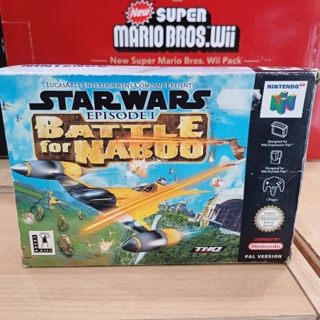 STAR WARS BATTLE FOR NABOO sans notice
