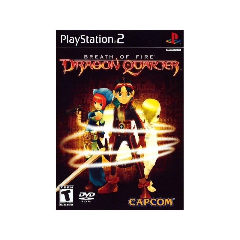 breath-of-fire-dragon-quarter-usa-tres-bon-etat