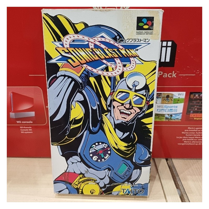 sonic-blastman super famicom