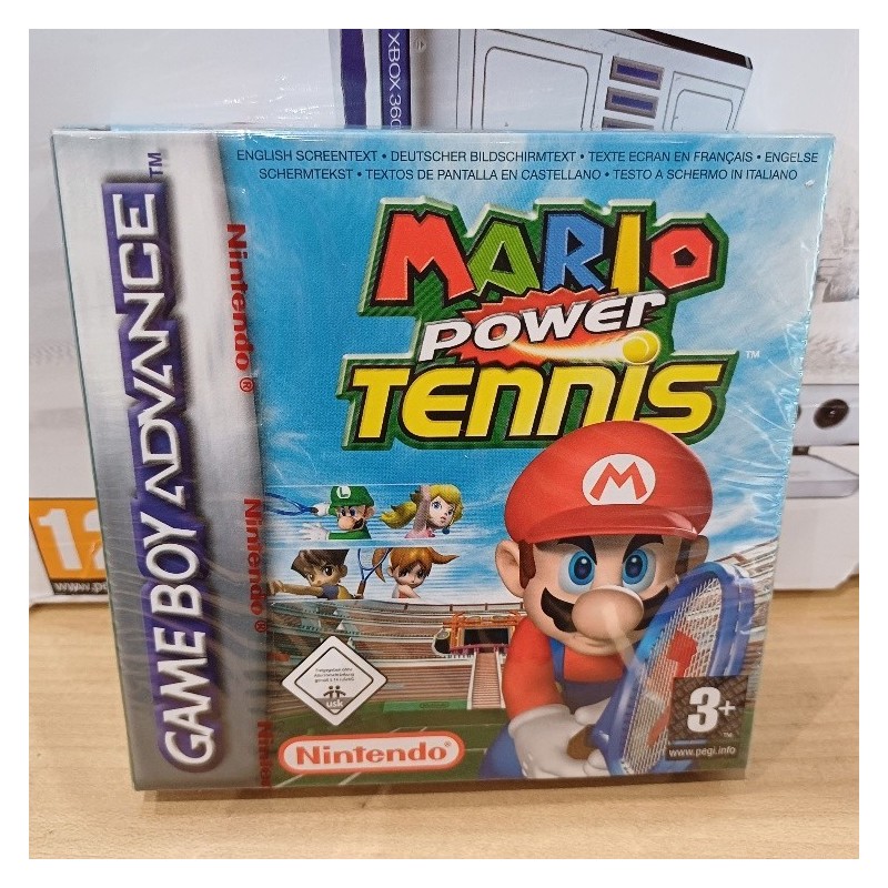MARIO POWER TENNIS Neuf gba Pal