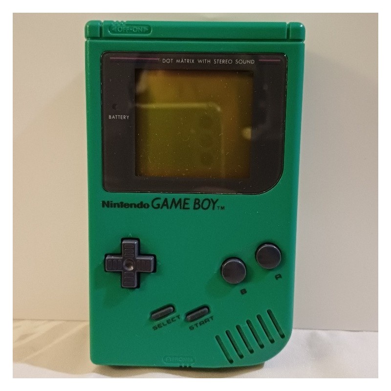 nintendo game-boy-1ere-generation-verte