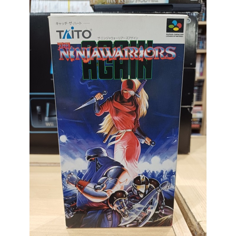NINJA WARRIORS AGAIN