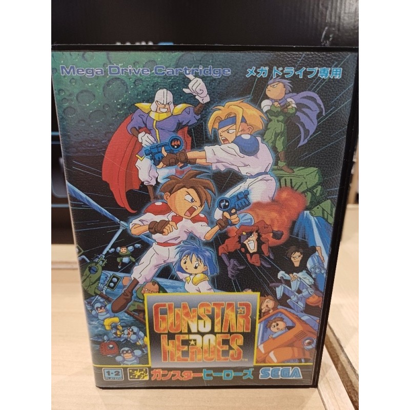 gunstar-heroes megadrive japan