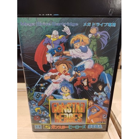 gunstar-heroes megadrive japan