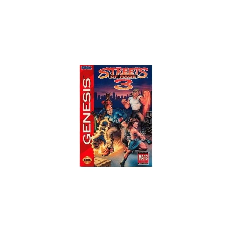 STREETS OF RAGE 3 us