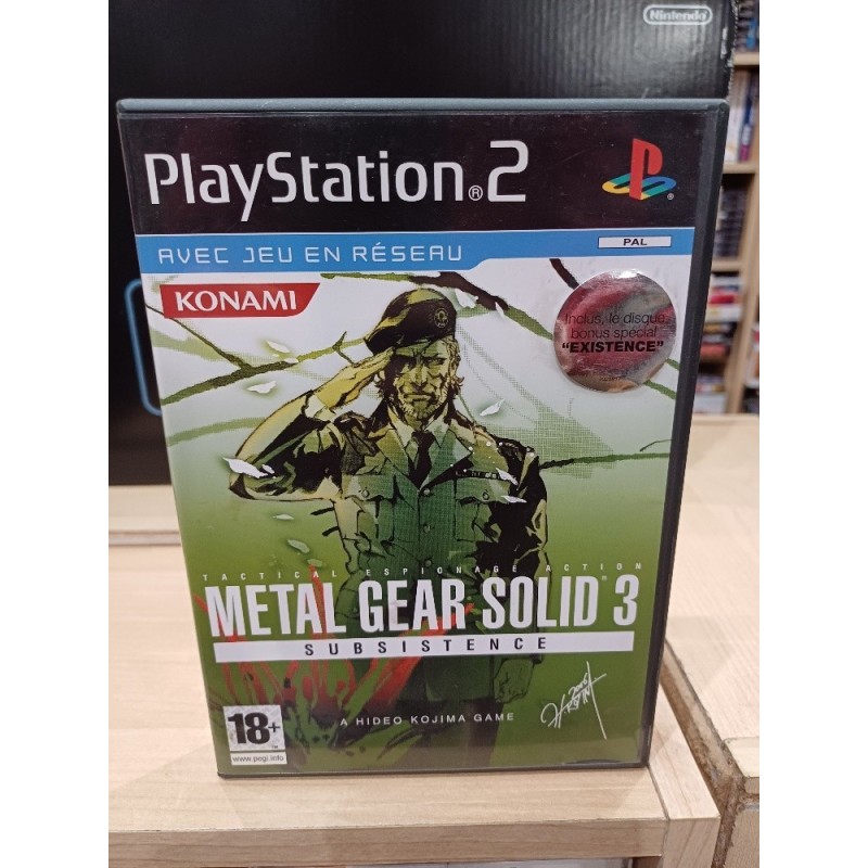 METAL GEAR SOLID 3 SUBSISTENCE