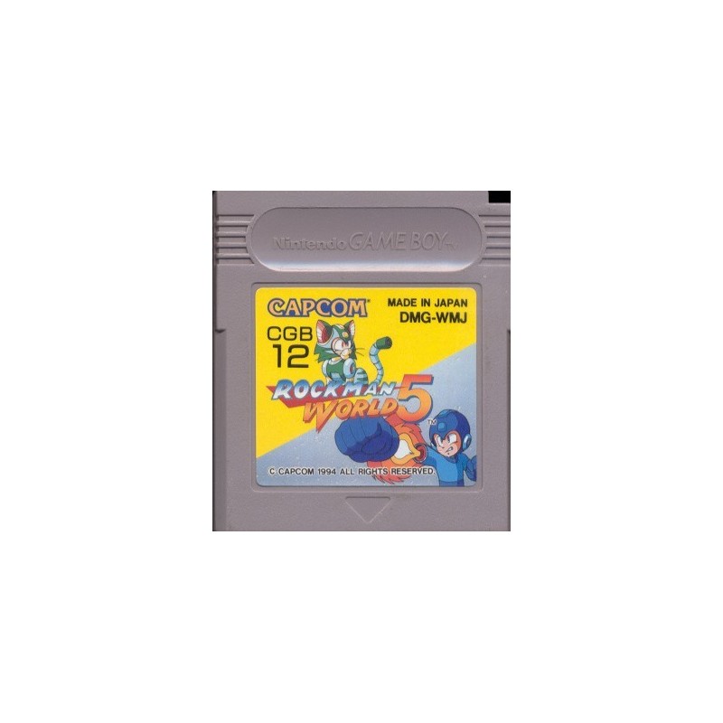 ROCKMAN WORLD 5 (Cart. Seule)