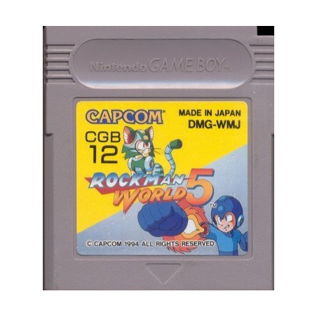 ROCKMAN WORLD 5 (Cart. Seule)