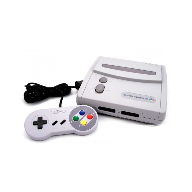 SUPER FAMICOM JUNIOR avec câbles+1 jeu