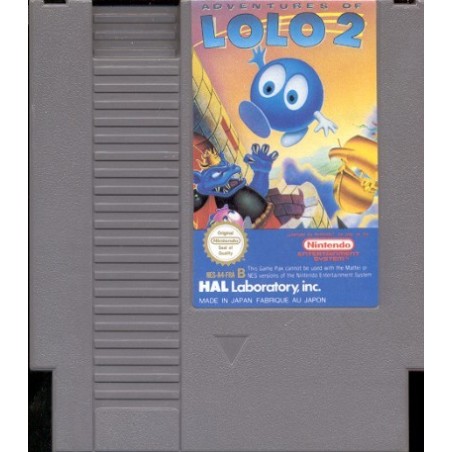 ADVENTURE OF LOLO 2 (Cart. Seule) version us