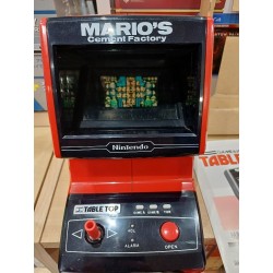 MARIO Cement Factory Game Watch Table top