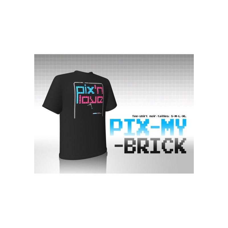 T-SHIRT PIX MY BRICK XL